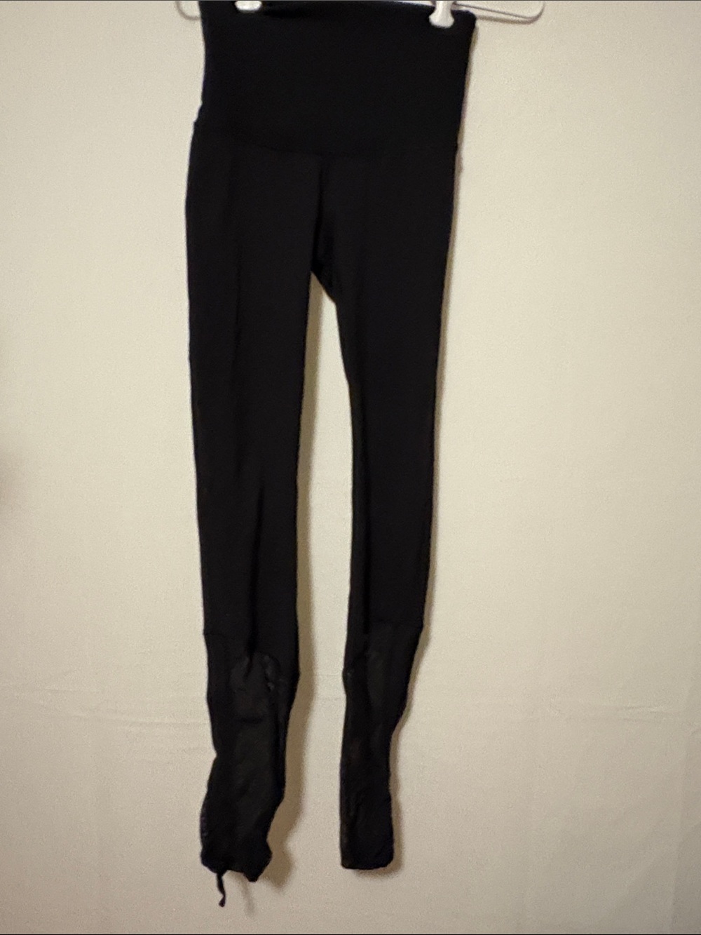 lululemon athletica Black High-Waist Stirrup Leggings